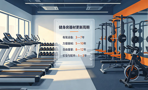 健身房器材應該多久更新一次？什麽時候需要更換設備？