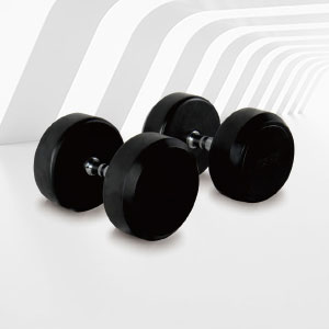 DP-01黑色固定包膠啞鈴健身器材大香蕉精品视频批發